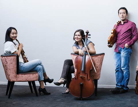 Trio à cordes du Quatuor Ellipse<br>Photo Lyodoh Kaneko