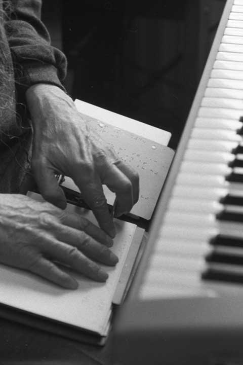 Moondog, 1991, Düsseldorf <br> (© The Estate of Louis Hardin) 